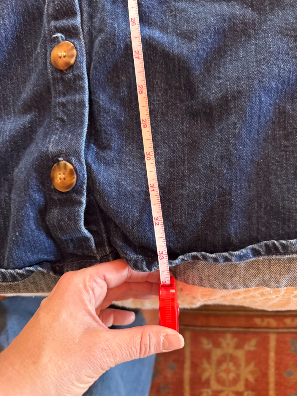 Sezane Sofie Dress Dark Blue - Size L - Picture 8 of 9
